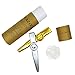 Fartime Gold and Silver Exquisite Aluminum Alloy Kazoo With 5 Kazoo Flute Diaphragms And A Beautiful Gift Box-Musical Instruments. (gold and silver)