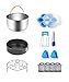 Fopurs Pressure Cooker Accessories Set, Compatible with Instant Pot 5,6,8 QT, Steamer Basket, Egg Bites Mold, Springform Pan, Egg Rack, 4 Cooking time Magnets, Dish Clip, Silicone Mitts and More