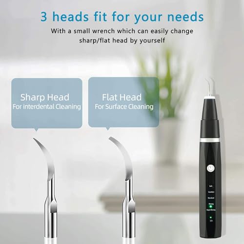 KOWVOWZ Pet Ultrasonic Tooth Cleaner Toothbrush,Dog Tooth Brushing Kit with LED Lamp,Dog Plaque Remover for Teeth,Tartar Remover for Teeth Stains for Dog and Cat
