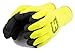 Better Grip BGWLAC Winter Insulated Rubber Latex Coated Work Gloves, Crinkle Pattern, 3 Pairs/ Pack (Large, Lime)