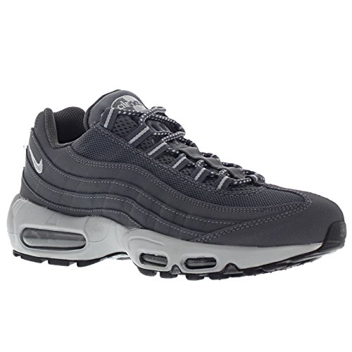 Nike Mens Air Max 95 Running Shoe Dark Grey/Black/Wolf Grey 10.5