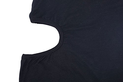 image for MOPHY Lycra Fabrics Balaclava Face Mask, (2 Pack) Black Adjustable Sum