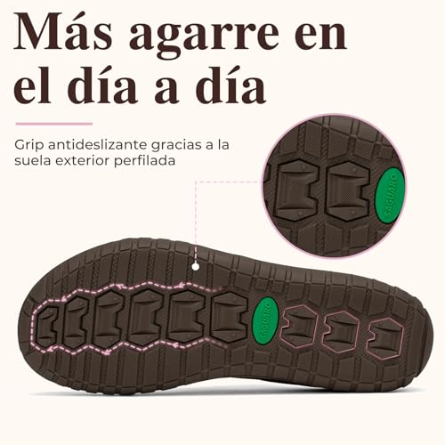 SAGUARO Mujer Zapatillas Barefoot Calzado Minimalista Barefoot Shoes con Puntera Ancha para Uso Diario, Talla 35-43