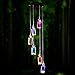 Lainin Color Changing Solar Wind Chime Wishing Bottle Solar Hanging Night Light Mobile