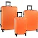 Nautica 3 Piece Hardside Spinner Luggage Set