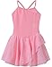 MdnMd Girls' Skirted Camisole Leotard