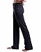 HDE Foldover Athletic Yoga Pants Gym Workout Leggings (Charcoal Gray, Large)