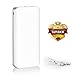 [Upgraded] 25000mAh Portable Phone Charger, External Battery Power Bank Backup Pack with Dual USB Output for IPhone IPad Samsung Cell Phones and More USB Chargeable Devices-White