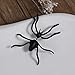 Sexy Sparkles Halloween Jewelry Spider 3D Double Sided Ear Stud Cute Earring for Women