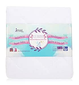 oval cot mattress protector