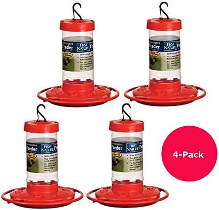 Amazon Com 4 Pack 16 Oz First Nature Hummingbird Feeder 3051