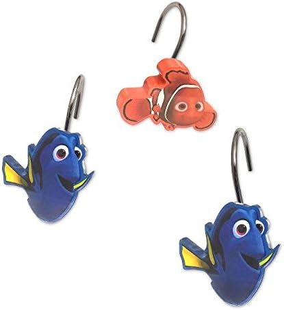 Doryable Dory Shower Curtain Hooks 12 Pc Steel