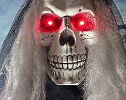 Haunted Hill Farm 65-in. Animated Moaning Skeleton