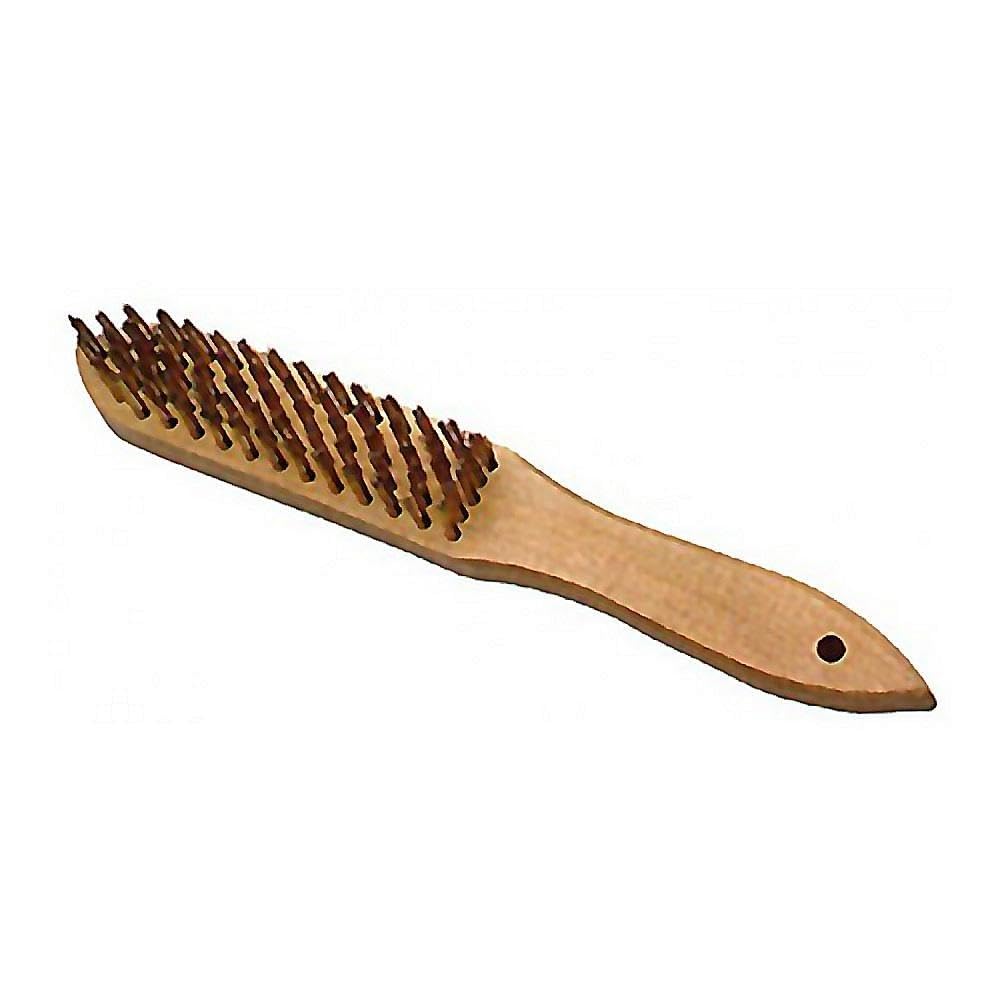 Bellota Manual Steel Brush for Difficult Brushing Work with Straight Wire