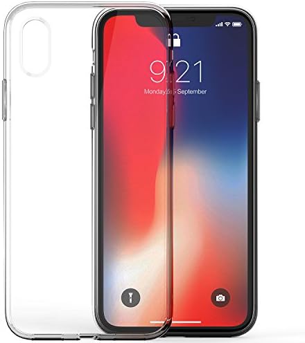 Leseeing hui-354 Transparent iPhone X Case, Tpu Material Air Bumper Protection - Clear