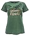 Harley-Davidson Women's Soar Eagle Foil H-D Script Short Sleeve Tee, Green