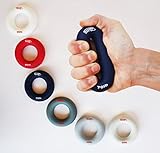Hand Strengthener Grip Rings 10-100LB - MULTIPLE RESISTANCE LEVELS - Forearm Grip Strength - Quickly Increase Your Hand Strength - Finger Exerciser - Best Hand Exerciser Grip Strengthener