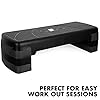 KAYMAN-Exercise-Steps--Fitness-Stepper-for-Home-Gym-Suited-for-Aerobics-Cardio-Weights-Yoga-DVD-Workout--Adjustable-3-Step-Level-Heights-10-15-20cm--Perfect-Equipment-Accessory-Set-for-Fitness-Routine KAYMAN Exercise Steps – Fitness Stepper for Home & Gym, Suited for Aerobics, Cardio, Weights, Yoga, DVD Workout…