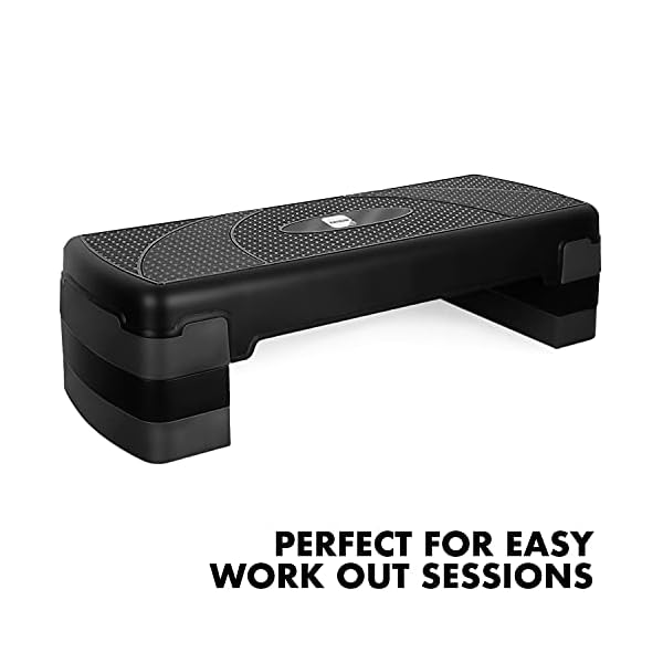 KAYMAN-Exercise-Steps--Fitness-Stepper-for-Home-Gym-Suited-for-Aerobics-Cardio-Weights-Yoga-DVD-Workout--Adjustable-3-Step-Level-Heights-10-15-20cm--Perfect-Equipment-Accessory-Set-for-Fitness-Routine KAYMAN Exercise Steps – Fitness Stepper for Home & Gym, Suited for Aerobics, Cardio, Weights, Yoga, DVD Workout…