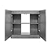 Imagitarium Brushed Steel Look Fish Tank Stand, Up to 40 Gal.thumb 2