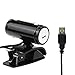 HD 1080P Webcam with Microphone for Desktop Standing and Clip-on,PC USB Video Web Camera Cam Live Streaming 90-Degree Extended View for Video Calling (Black-2)