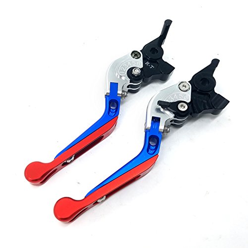 Adjustable Folding Extendable Engraved Model Brake Clutch Levers For Suzuki GSXR Gixxer 1000 2007-2008