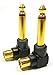 Velleman 2-Pk RCA Female Jack to 1/4