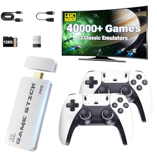 Retro Game Console 40000+ Games,Game Stick,Plug and Retro Play Video Games for TV-SHh5.Video Game Consoles