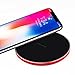 Wireless Charger, for iPhone 8 Charger, Qi-Certified Ultra-Slim Wireless Charger for iPhone X, iPhone 8/8 Plus, Samsung S9/S9+/S8/S8+/S7/Note 8 and More, PowerPort Wireless 5 Pad