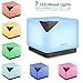URPOWER 700ml Square Aromatherapy Essential Oil Diffuser Humidifier Large Capacity Modern Ultrasonic Aroma Diffusers Running 20+ Hours 7 Color Changing for Home Baby Bedroom Office Study Yoga Spathumb 1
