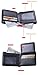 FlyHawk Men's RFID Blocking Genuine Leather Biford Mini&Slim Size Wallet, Classic-black, One Size