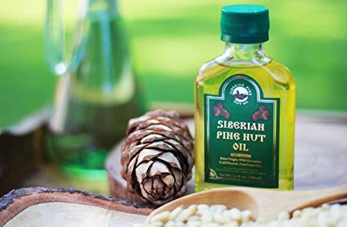 SUPERIOR GRADE PINE NUT OIL 3.5 oz/100 ml. Extra Virgin, Authentic and 100% Natural. Unfiltered, First Press Only, Cold… - Image 4