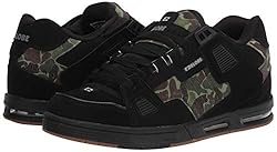 Globe mens Sabre Skate Shoe, Black/Camo, 13 US