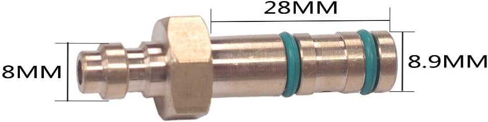 Fevas 8mm-8.9mm 8.9mm- G1/8" Filling Probes or adaptors for air Charging 1pieces/lot - (Color: 2 Size Each)