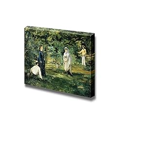 Part of Croquet by Edouard Manet Print Famous Painting Reproduction