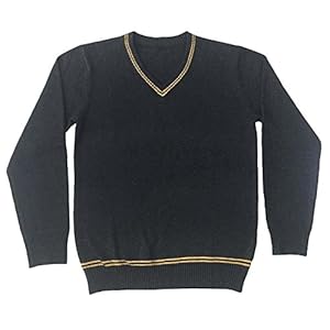 WOTOGOLD Cosplay Costumes Mens Womens Sweater Fall and Winter Waistcoat Long Sleeve Yellow