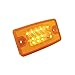 GG Grand General 76320 Amber Rectangular Spyder 8-LED Visor/Cab Marker Sealed Light for Freightliner Century/Columbia