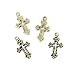 30 pieces Anti-Brass Fashion Jewelry Making Charms 3212 Cross Wholesale Supplies Pendant Craft DIY Vintage Alloys Necklace Bulk Supply Findings