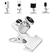 FASTSNAIL Desk Clip Clamp Mount Holder Compatible with Wyze Cam Pan, for Wyze Cam V3, for Arlo, for Arlo pro, for Arlo Baby Monitor and Other Cam with Same Interface