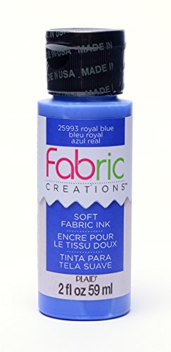 Fabric Creations Fabric Ink in Assorted Colors (2-Ounce), 25993 Royal Blue