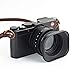 Haoge LH-E52T Universal Square Metal Screw-in Mount Lens Hood Shade for 52mm Canon Nikon Sony Leica Leitz Voigtlander Nikkor Panasonic Pentax Contax Olympus Lens and Other 52mm Filter Thread Lens