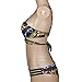 Botrong Women Sexy Bohemia Push-Up Padded Bra Beach Bikini Set Swimsuit Swimwear (M)