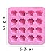 Silicone Dog Treat Molds 2pcs Food Grade Dog Paw Tray with a Heart for Chocolate Cookies and Candy