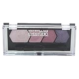 Maybelline Studio Color Plush Quad Eye Shadow for Women, # 145 Plum Passion, 0.09 Ounce