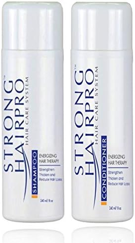 Strong HairPro Hair Loss Treatment Kit | Shampoo + Conditioner | Specially Formulated With Biotin, Keratin, Caffeine, DHT Blockers | Clinically Tested Treatment for Men and Women