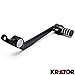 Krator BPD005-B Black Compatible with Yamaha YZF-R1 / YZFR1 2004-2006 Rear Brake Pedal Folding Foot Lever Shift