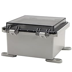 MAKERELE Electrical Junction Box,Hinged Cover