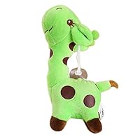 opOpb213IL Stuffed Plush Animals Doll Toy Gift ，Cute Simulation Giraffe Animal Doll Soft Plush Kids Toy Children Birthday Gift - Green