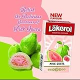 (Pack of 10) Lakerol Sugarfree Pink Guava Pastilles 25g