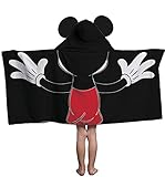 Jay Franco Disney Mickey Mouse Cotton Hooded Bath/Pool/Beach Towel